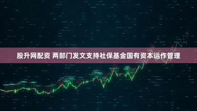 股升网配资 两部门发文支持社保基金国有资本运作管理
